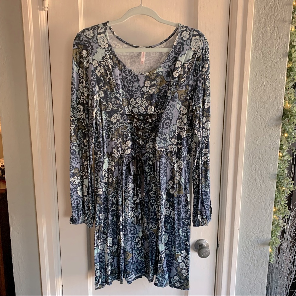 Xhilaration XXL Corset-Front Dress